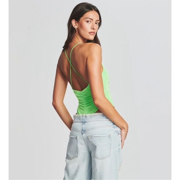Ser.O.Ya Coral Bodysuit Lime Size XS - Picture 7 of 7